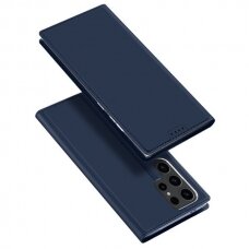 Atverčiamas dėklas Dux Ducis Skin Pro Samsung S24 Ultra with flap - Mėlynas