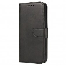 Samsung Galaxy A32 Atverčiamas Dėklas Magnet Case elegant bookcase 5G Juodas