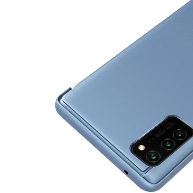 Samsung Galaxy A52 / A52s Atverčiamas dėklas Clear View Case cover for / Mėlynas 3
