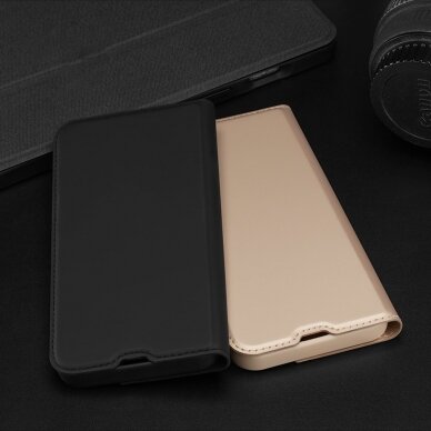 Iphone 13 Pro Max Atverčiamas dėklas Dux Ducis Skin Pro  auksinis 22