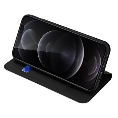 Iphone 13 Pro Max Atverčiamas dėklas Dux Ducis Skin Pro  juodas 3