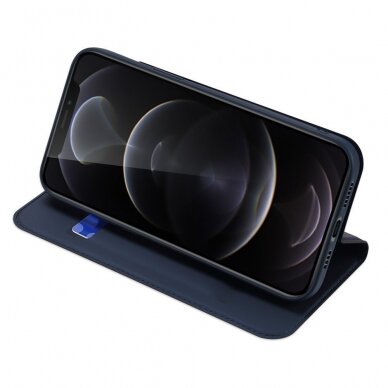 Iphone 13 Pro Max Atverčiamas dėklas Dux Ducis Skin Pro  mėlynas 3
