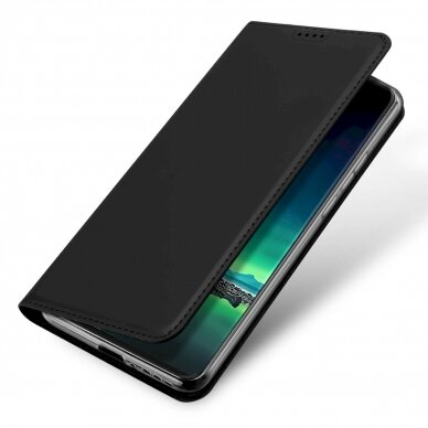 Atverčiamas dėklas Dux Ducis Skin Pro Motorola Moto Edge 40 Neo with flap - Juodas 3