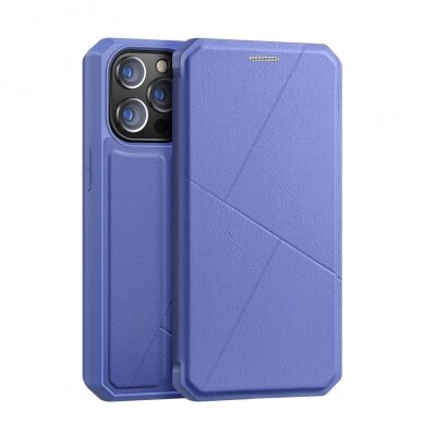 Iphone 13 Pro Atverčiamas dėklas DUX DUCIS Skin X  Mėlynas 1