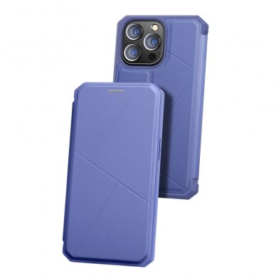 Iphone 13 Pro Atverčiamas dėklas DUX DUCIS Skin X  Mėlynas 2