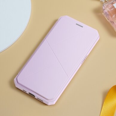 Iphone 13 Pro Atverčiamas dėklas DUX DUCIS Skin X  Rožinis 11