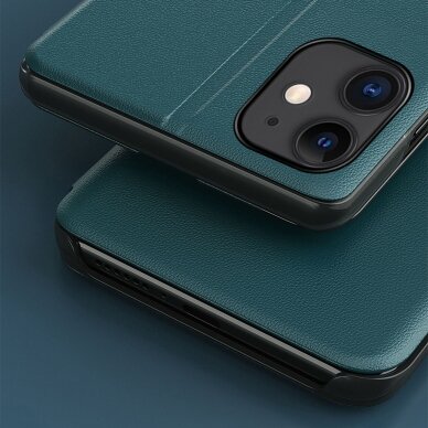 Iphone 13 Atverčiamas dėklas Eco Leather View  Oranžinis 6