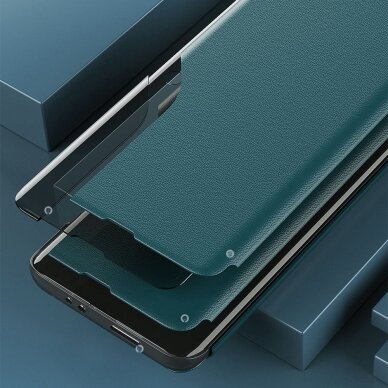 Atverčiamas dėklas Eco Leather View skirta Xiaomi Poco M3 Juodas 11