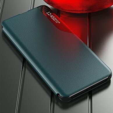 Atverčiamas dėklas Eco Leather View skirta Xiaomi Poco M3 Mėlynas 9