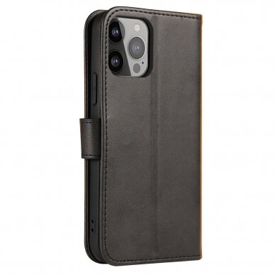 Iphone 13 Pro Atverčiamas dėklas Magnet Case elegant  Juodas 1