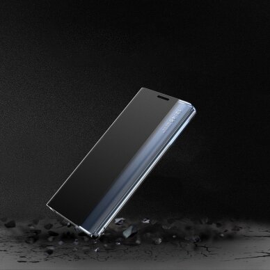 Samsung Galaxy A02s Atverčiamas dėklas New Sleep Case Bookcase Mėlynas 2