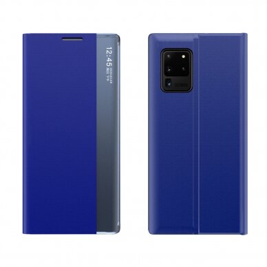 Samsung Galaxy A53 5G Atverčiamas dėklas New Sleep Case Mėlynas 2
