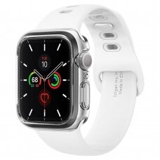 AUKŠTOS KOKYBĖS DĖKLAS Spigen Ultra Hybrid Apple Watch 4/5/6/SE (40MM) permatomas
