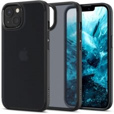 Iphone 13 AUKŠTOS KOKYBĖS DĖKLAS SPIGEN ULTRA HYBRID  MATTE FROST JUODAS