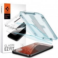 Aukštos kokybės grūdintas stiklas Spigen Glass .TR "Ez Fit" 2 vnt. Samsung Galaxy S22 Plus