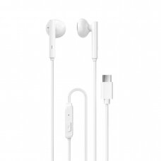 Akcija! Ausinės Dudao wired headphones USB Type C 1.2m Baltos (X3B-W)