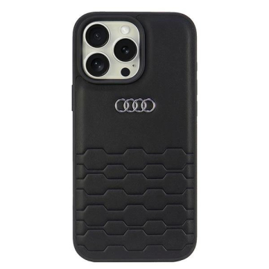 Audi Synthetic Odinis iPhone 16 Pro Max 6.9&quot; Juodas/Juodas hardcase AU-TPUPCIP16PM-GT/D2-BK
