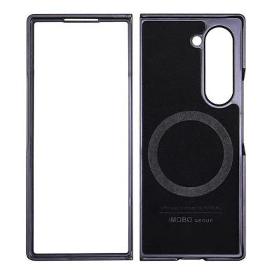 Audi Synthetic Odinis MagSafe Dėklas skirtas Samsung Galaxy Z Fold 6 - Juodas 6