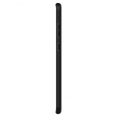 Aukštos kokybės Dėklas Spigen Liquid Air Galaxy S20+ Plus Matte juodas 4