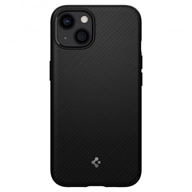 Iphone 13 Aukštos kokybės dėklas Spigen Mag Armor  MagSafe compatible Juodas 1