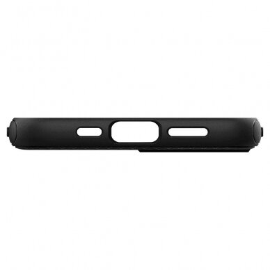 Iphone 13 Aukštos kokybės dėklas Spigen Mag Armor  MagSafe compatible Juodas 5