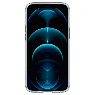 AUKŠTOS KOKYBĖS DĖKLAS SPIGEN ULTRA HYBRID MAG IPHONE 12 PRO MAX BALTAS 2