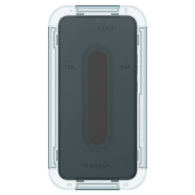Aukštos kokybės grūdintas stiklas Spigen Glass.TR "EZ FIT" 2 vnt. Samsung Galaxy S22 3