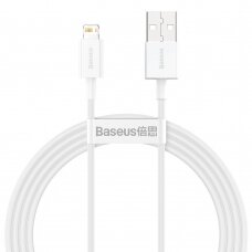 Baseus Superior Cable USB - Lightning 2,4A 1,5 m White (CALYS-B02)