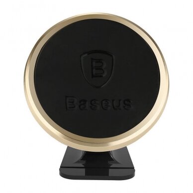 Baseus 360º magnetic cockpit car holder (Overseas Edition) - gold 1