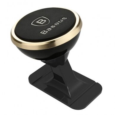 Baseus 360º magnetic cockpit car holder (Overseas Edition) - gold 3