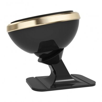 Baseus 360º magnetic cockpit car holder (Overseas Edition) - gold 4
