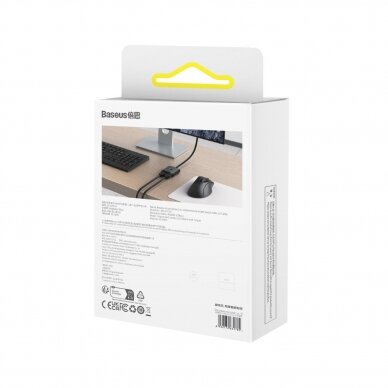 Baseus AirJoy 2in1 4K 60Hz bi-directional HDMI adapter with built-in 1m cable - Juodas 6