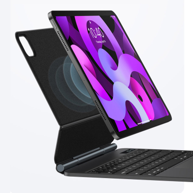 Akcija! Baseus Brilliance magnetic case wireless keyboard with display iPad Pro 11'' (2018/2020/2021) / iPad Air 4 10.9'' / iPad Air 5 10.9'' / iPad 10 10.9'' (2022) gray 17