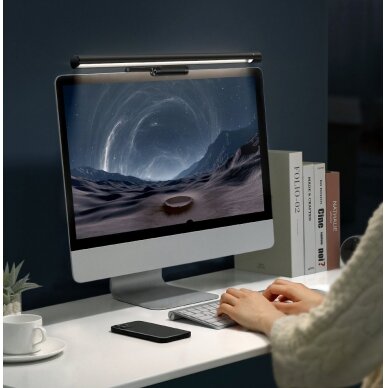 Baseus i-wok Series LED lamp for desktop monitor screen lighting black (DGIWK-P01) 18