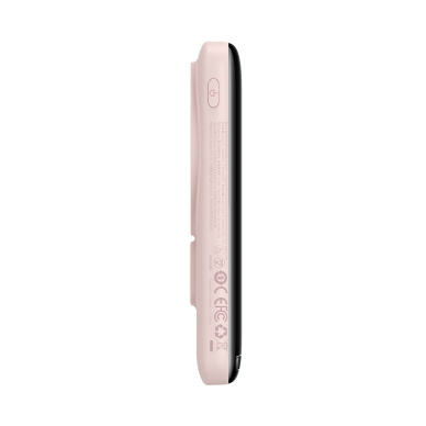 Baseus Magnetic Bracket Power Bank with MagSafe Wireless Charging 10000mAh 20W Overseas Edition Rožinis (PPCX000204) + USB Type C Baseus Xiaobai Series 60W 0.5m 6