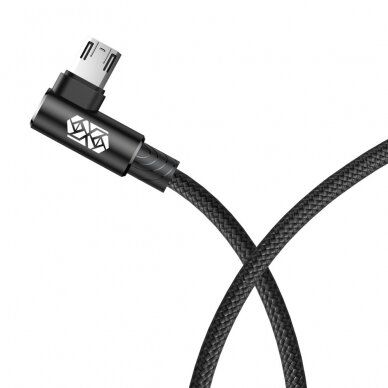 Baseus MVP Double-sided Elbow Type Cable micro USB 1.5A 2M Black (CAMMVP-B01) 1