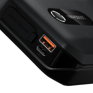 Baseus power bank Power Starter Jump Starter booster 1000mAh 12V (1000A / 500A) + crocodile clips black (CGNL020101) 7