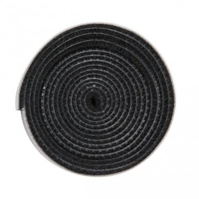 Baseus Rainbow Circle hook and loop Straps - Velcro tape velcro cable organizer 1m black (ACMGT-E01) 1