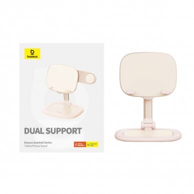 Baseus Seashell Series adjustable tablet/phone stand - pink 5