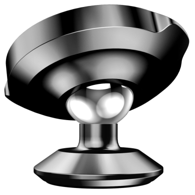 Baseus Small Ears Universalus Magnetinis Automobilinis Telefono Laikiklis Tvirtinamas Ant Panelės Juodas (Suer-B01) 3