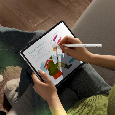Baseus Smooth Writing 2 stylusactive tipiPad + USB-A - Lightning Kabelisreplaceable tip - baltas 4