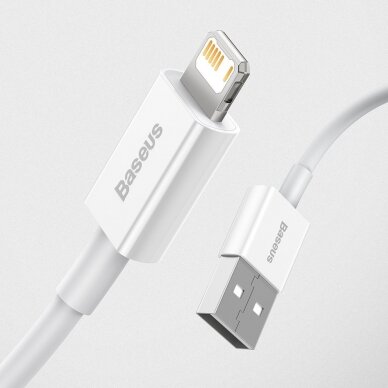 Baseus Superior Cable USB - Lightning 2,4A 1,5 m White (CALYS-B02) 11