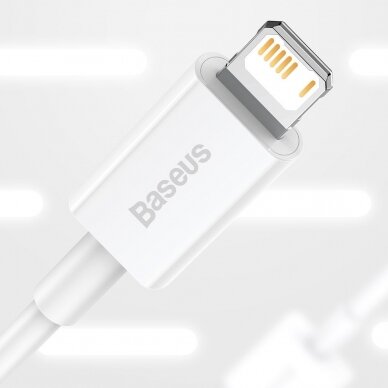 Baseus Superior Cable USB - Lightning 2,4A 1,5 m White (CALYS-B02) 12