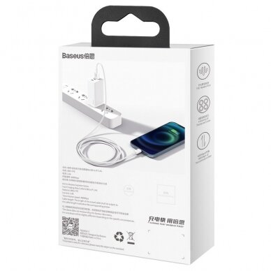 Baseus Superior Cable USB - Lightning 2,4A 1,5 m White (CALYS-B02) 5