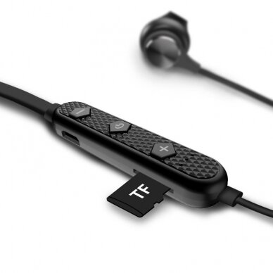 Belaidės ausinės Dudao Necklace Wireless Earphone bluetooth juodos 2