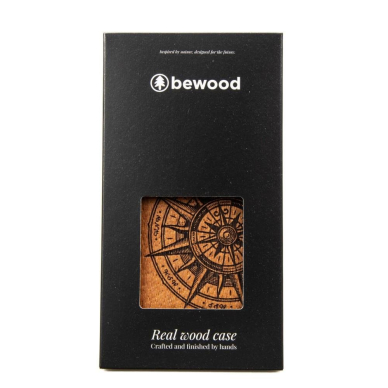 Bewood Traveler Merbau dėklas iš medžio skirta iPhone 15 Plus 3