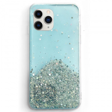 Iphone 11 Pro Blizgus TPU dėklas Wozinsky Star Glitter mėlynas