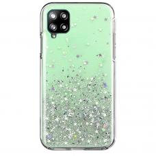 Samsung Galaxy A42 Blizgus TPU dėklas Wozinsky Star Glitter žalias