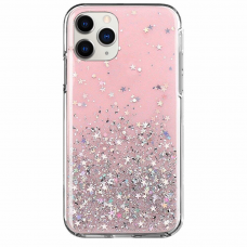 Blizgus Tpu Dėklas 'Wozinsky Star Glitter Shining' Iphone 12 Mini Rožinis