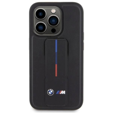 BMW Grip Hot Stamp Dėklas skirtas iPhone 15 Pro Max - Juodas 2